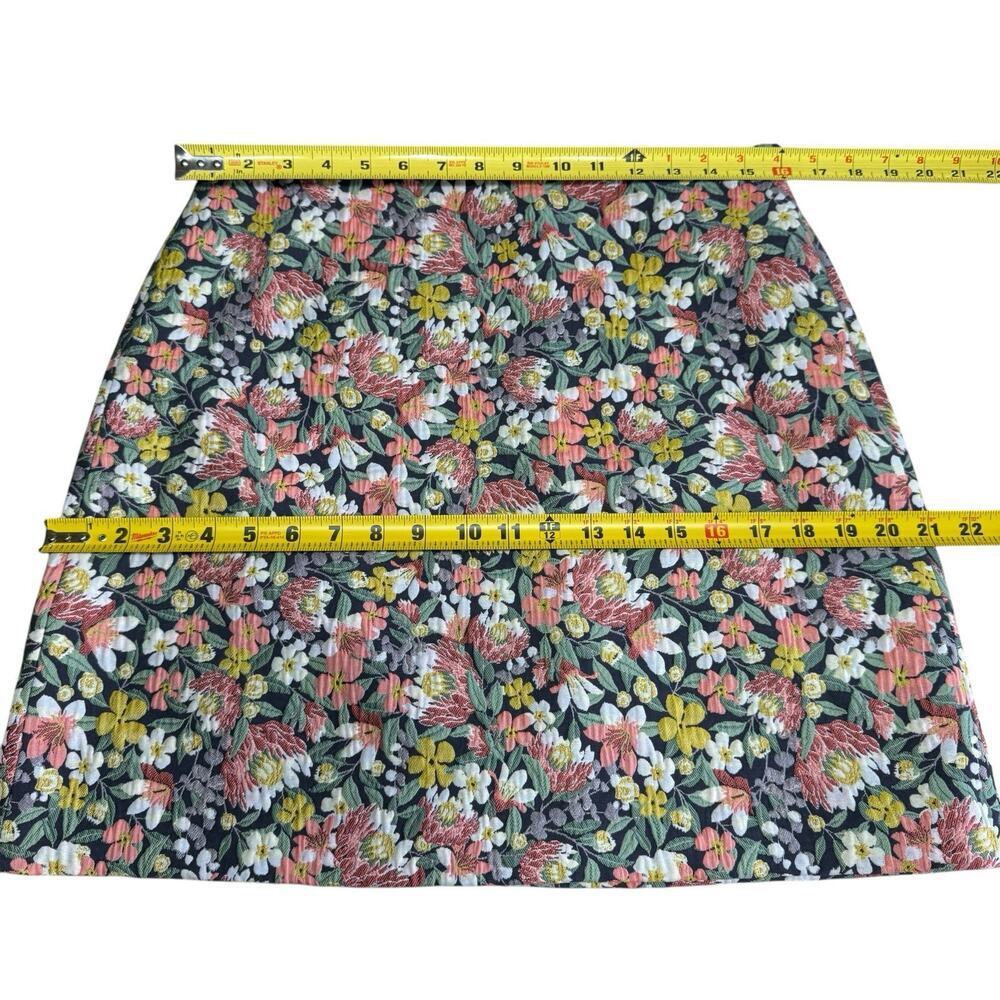 LOFT Floral Mini Skirt - Multicolor - Picture 5 of 6